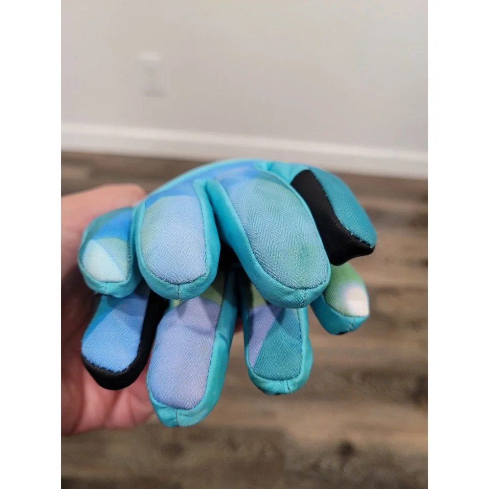3M Thinsulate Kids Ski Gloves XXS Blue Tie Dye Insulated Winter Snow Sport #8